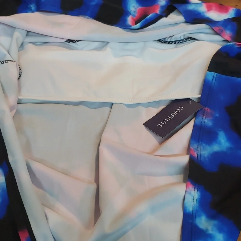 Corfrute top of 2 pc bathing suit size xxl